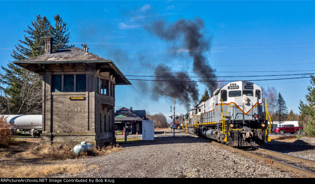 Alco smoke at Toby